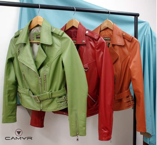 A. CHAQUETA CUERO MOTERA M419 - Imagen 3