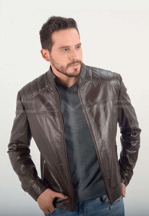 A. CHAQUETA DE CUERO H398