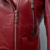 1. CHAQUETA CUERO MOTERA M419 OVEJO - Imagen 2