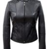 1. CHAQUETA DE CUERO MUJER M384