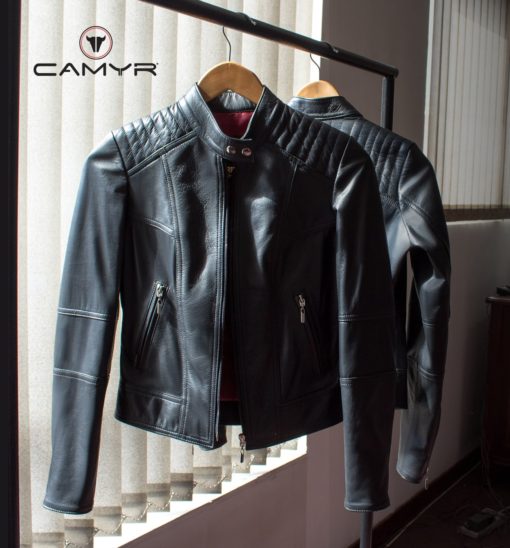 1. CHAQUETA DE CUERO MUJER M384 - Imagen 2
