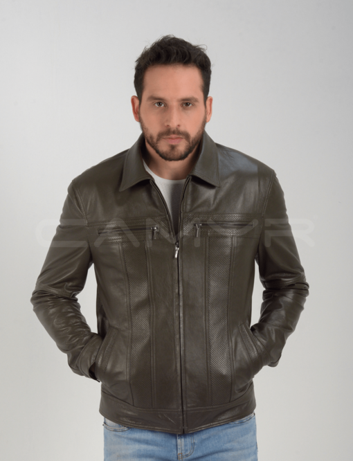 A. CHAQUETA DE CUERO OVEJO H383 - Imagen 2