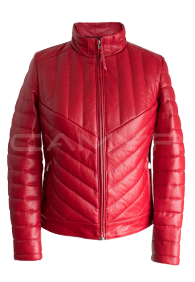 CHAQUETA DE CUERO CORTA M199 - camyr