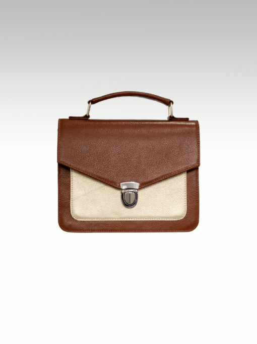 BOLSO PEQUEÑO DE HOMBRO COLOR CAMEL
