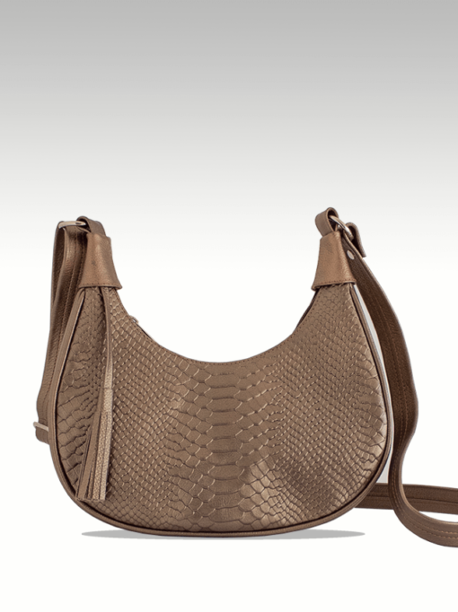 BOLSO PEQUEÑO DE HOMBRO DK843 OCRE