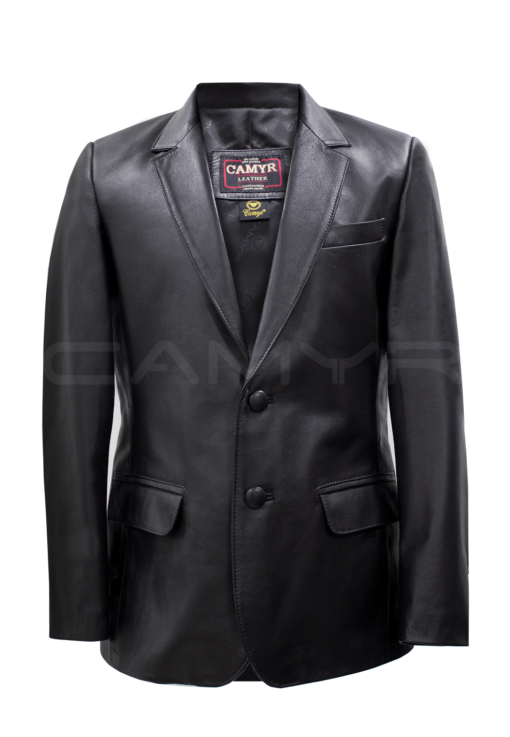1. BLAZER DE CUERO DOS BOTONES REF C197