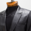 1. BLAZER DE CUERO DOS BOTONES REF C197 - Imagen 2