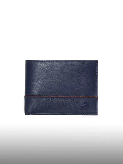Billetera Azul de Cuero para Hombre HL402