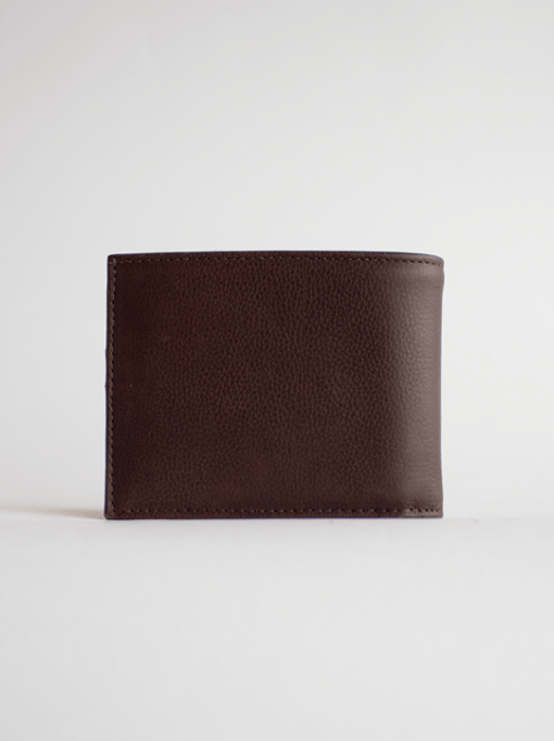 BILLETERA DE CUERO HOMBRE CHOCOLATE HDE1820 - Imagen 2