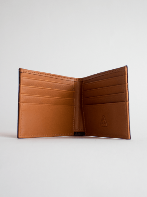 BILLETERA DE CUERO HOMBRE CHOCOLATE HDE1820 - Imagen 3
