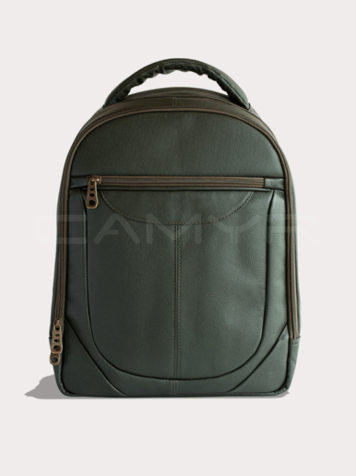 MORRAL BACKPACK CUERO VERDE H697