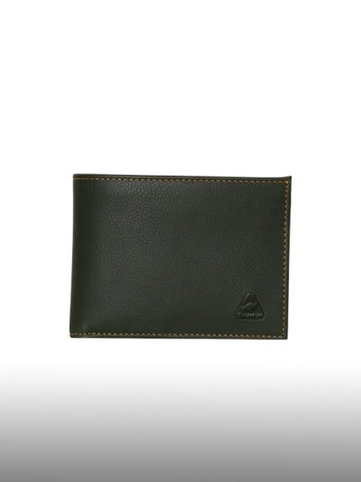 Billetera Verde de Cuero para Hombre HA805