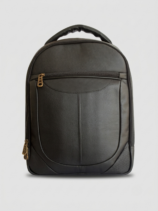 MORRAL BACKPACK CUERO NEGRO H697